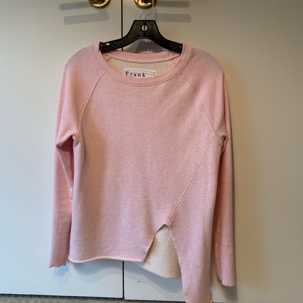 Frank and Eileen asymmetrical sweatshirt